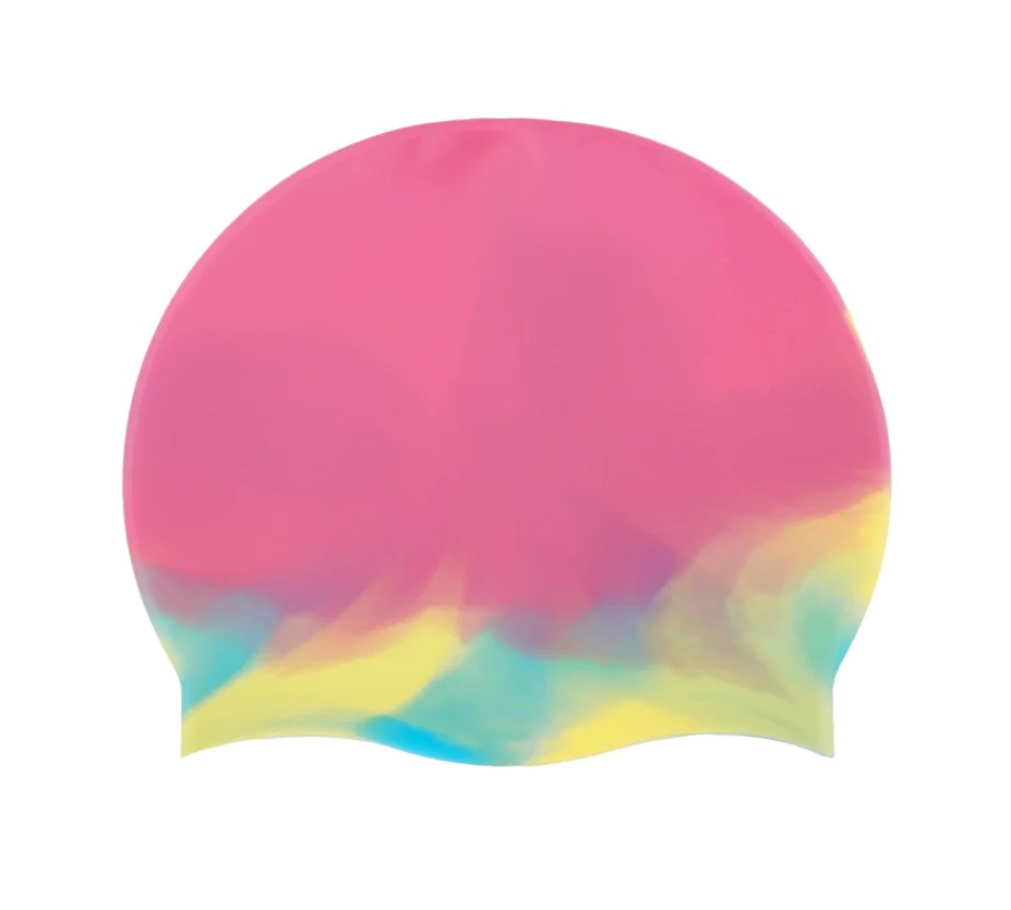 CZEPEK PŁYWACKI SILIKONOWY MONOCAP AQUA SPORT MULTI