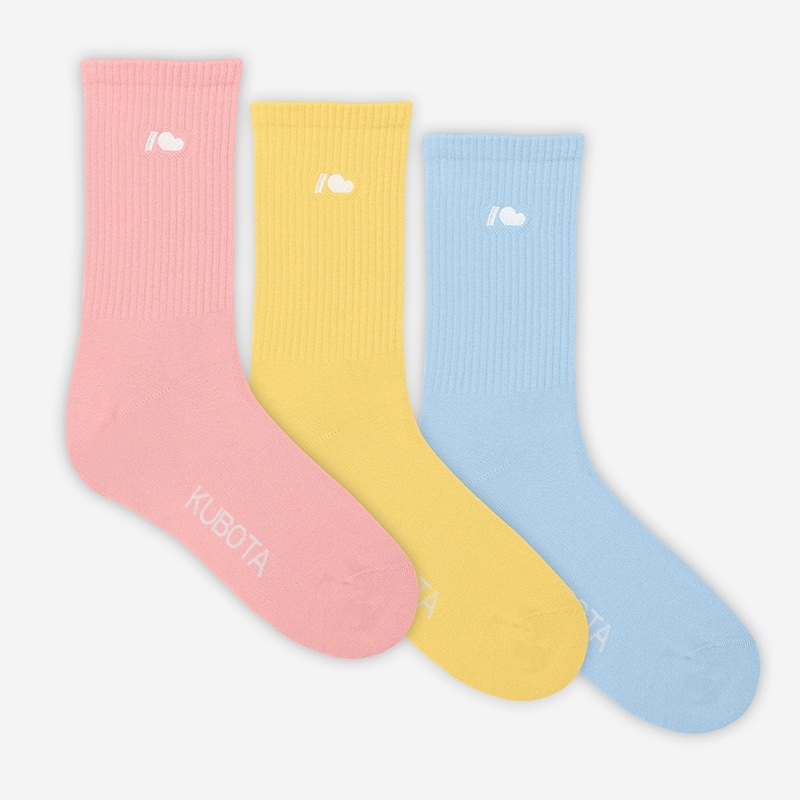 3-PAK SKARPETY KUBOTA CLOUD SYGNET MULTICOLOR
