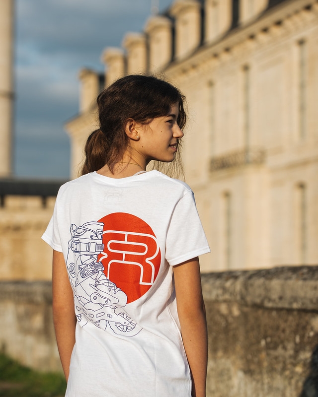 KOSZULKA FR SKATES SKATE DRAW T-SHIRT KRÓTKI RĘKAW