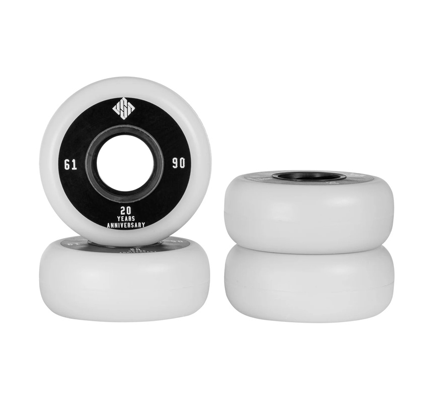 KOŁA USD TEAM WHITE 61MM / 90A X4