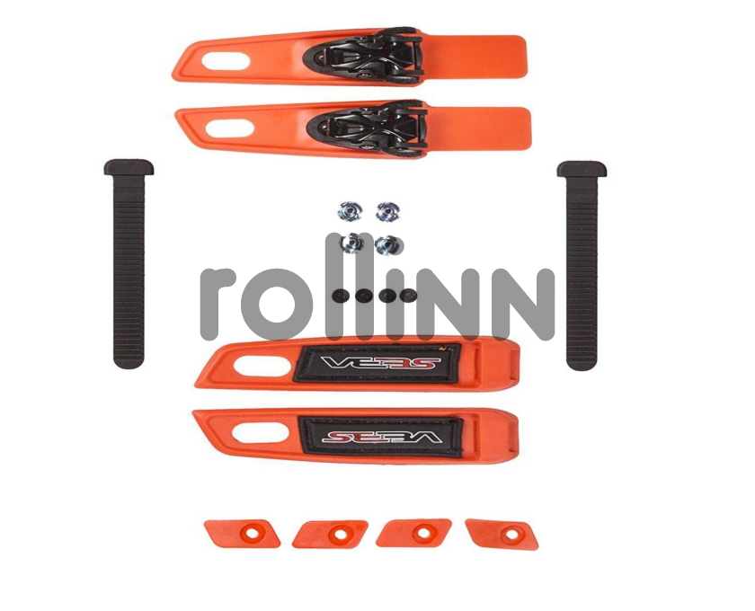 KLAMRA / KLAMRY 45 STOPNI SEBA FR DOUBLE STRAP L+R ORANGE