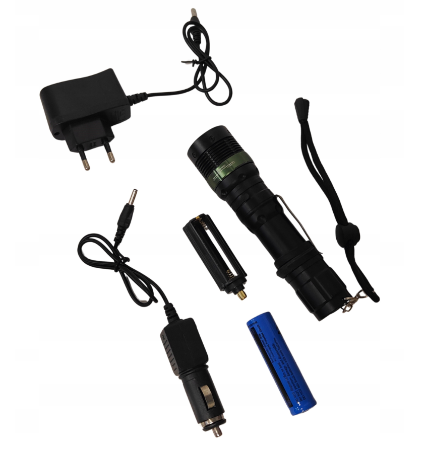 LATARKA TAKTYCZNA WOJSKOWA VIZION PO-7098 ZOOM 200W