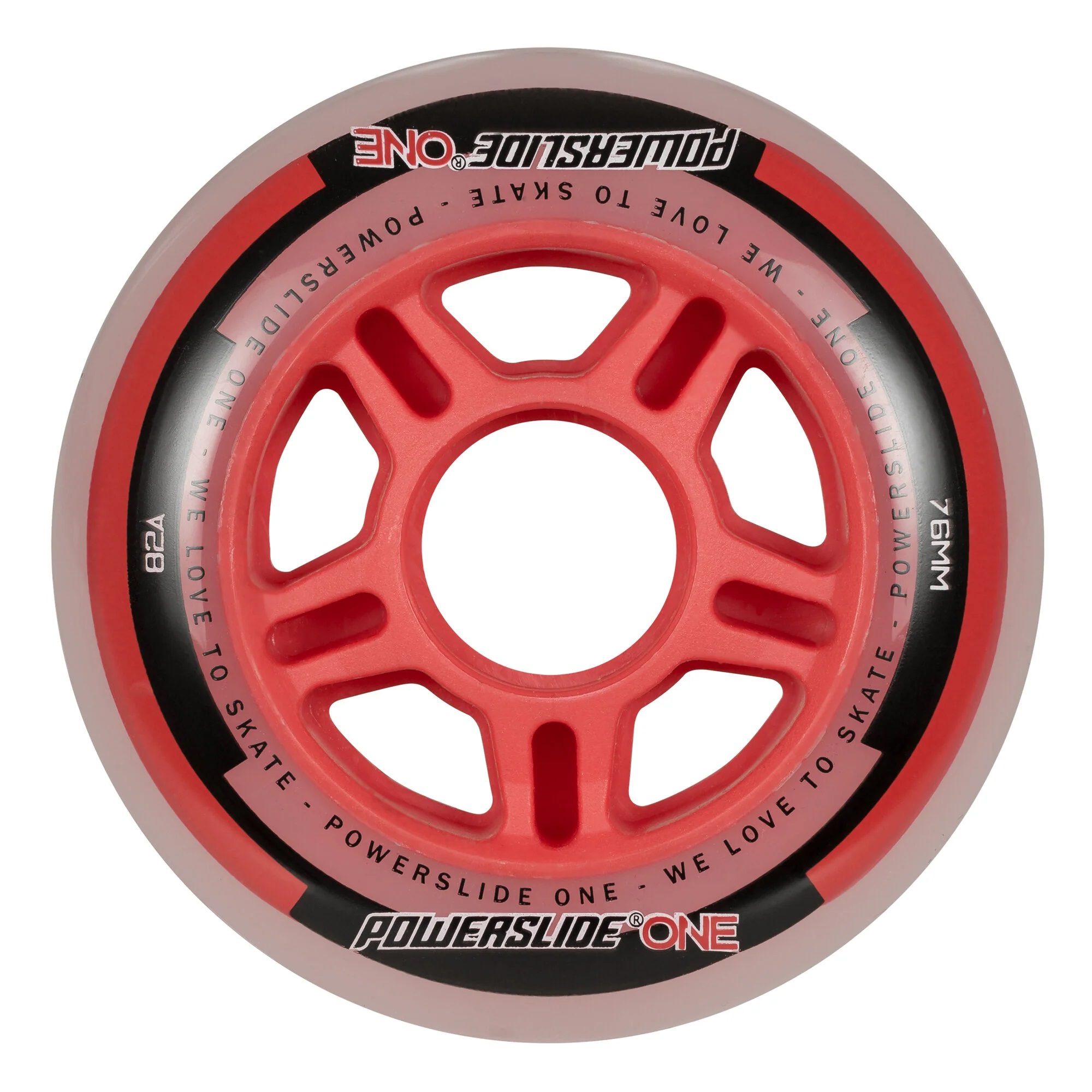 ZESTAW POWERSLIDE WHEELS ONE PACK 76MM/82A / ABEC 5 / TULEJKI X8
