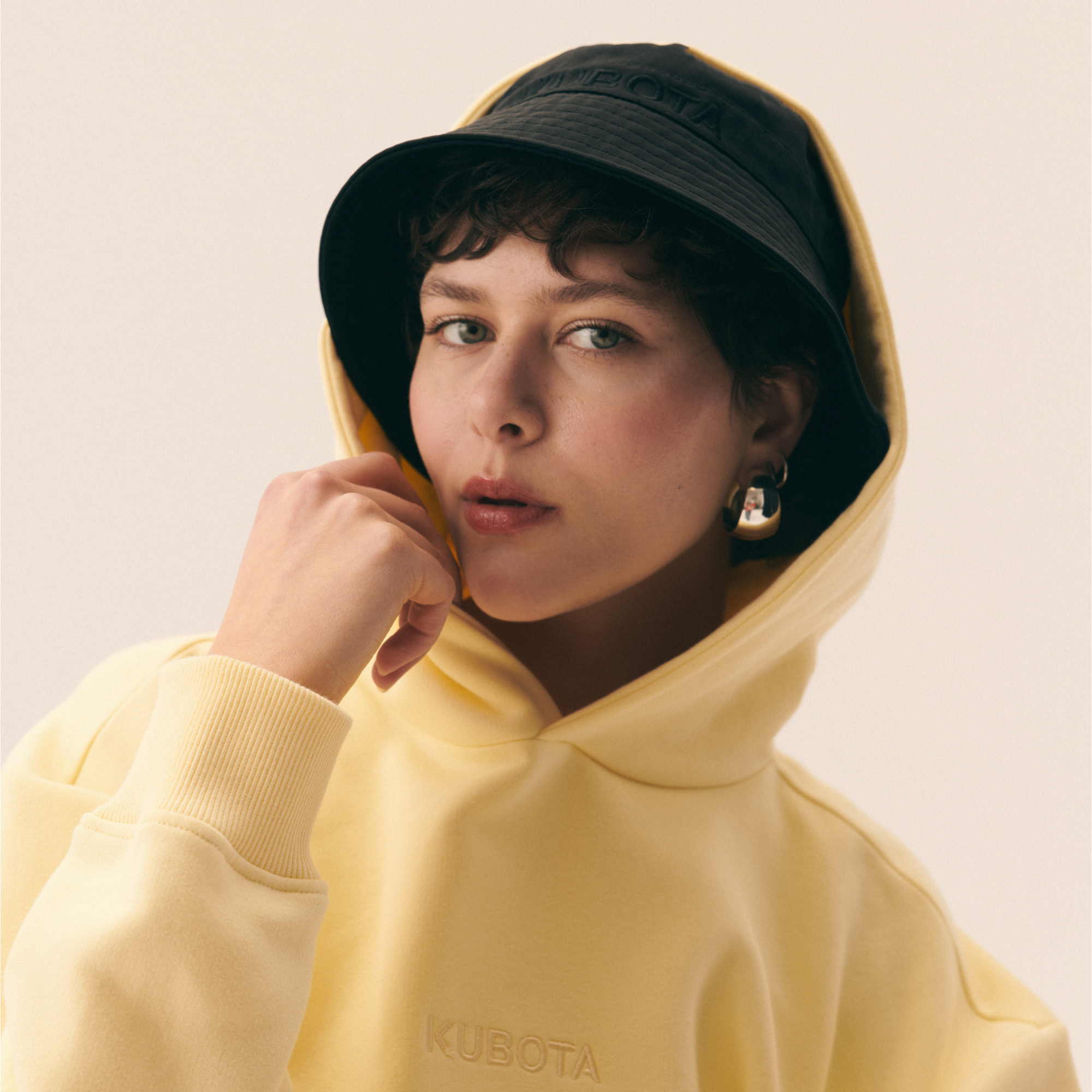 KUBOTA KAPELUSZ BUCKET HAT PREMIUM CZARNY