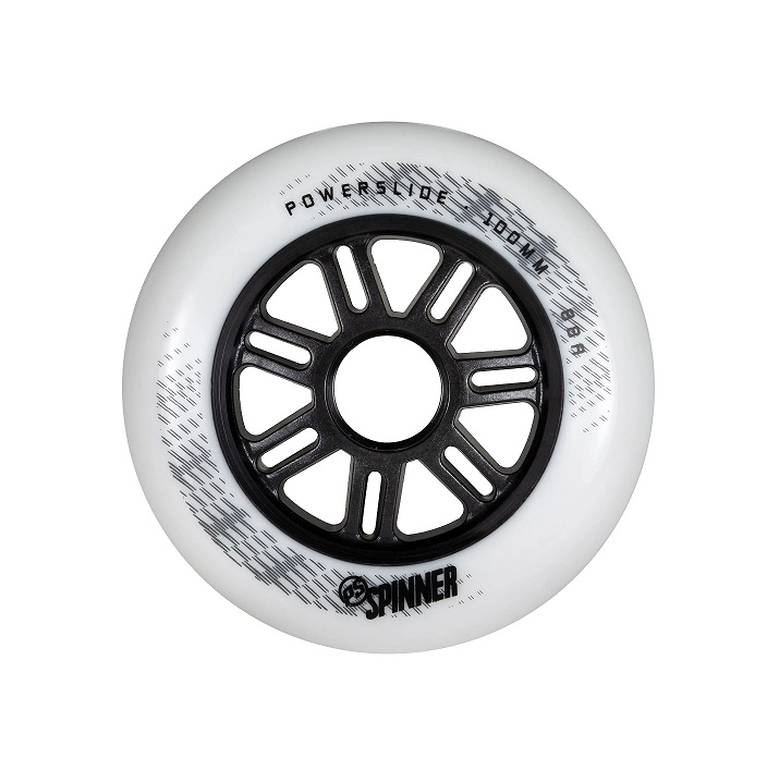 KOŁA POWERSLIDE SPINNER WHITE 100MM / 88A X3