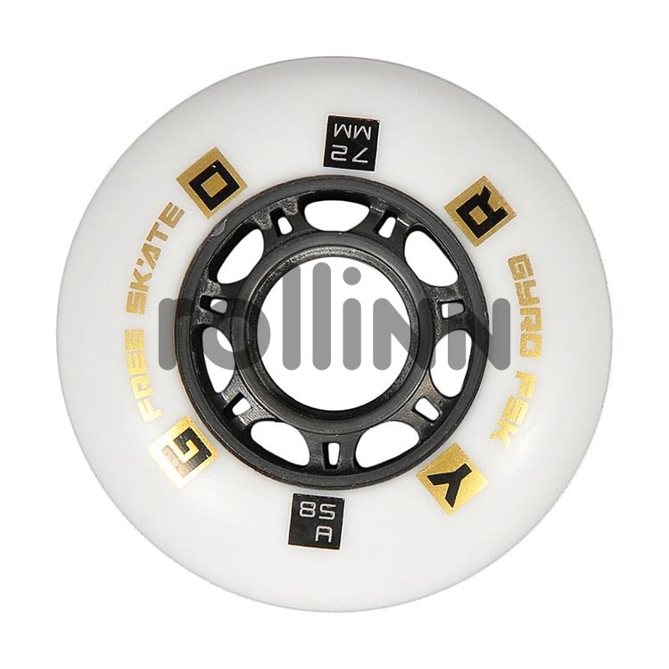 KOŁA GYRO F2R WHITE 72MM / 85A X1
