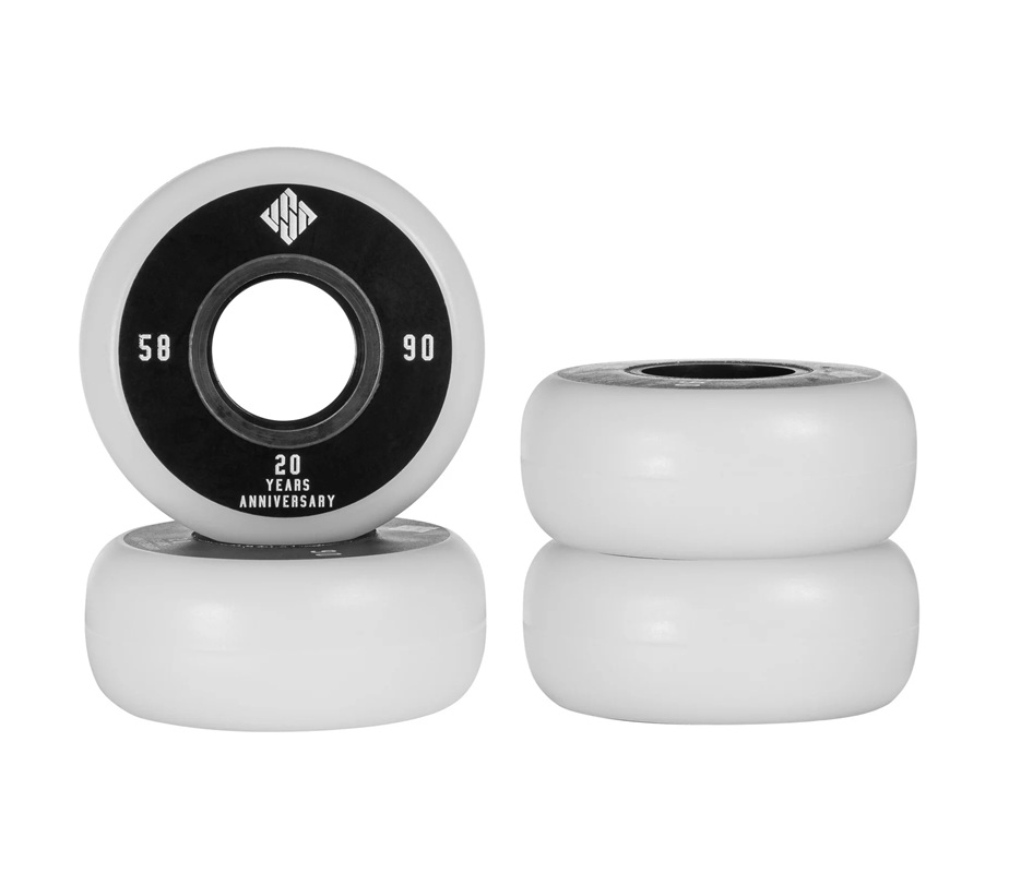 KOŁA USD TEAM WHITE 58MM / 90A X4