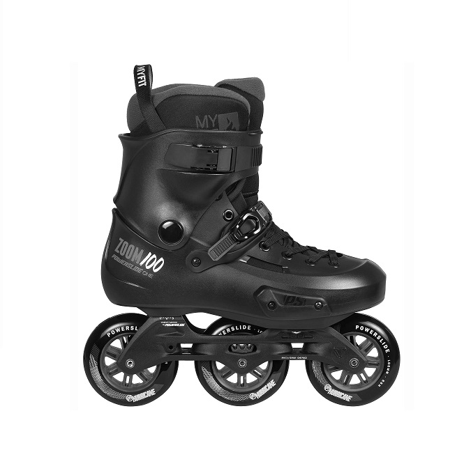ROLKI POWERSLIDE ZOOM PRO 100 BLACK OSTATNIE SZTUKI