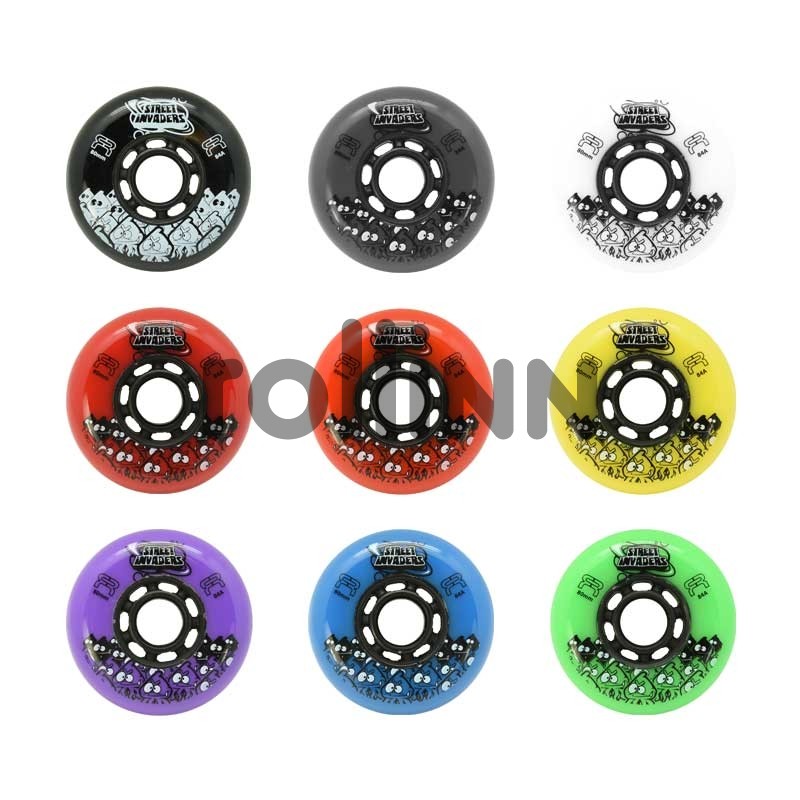 KOŁA FR SKATES STREET INVADERS WHITE 84MM / 84A X1