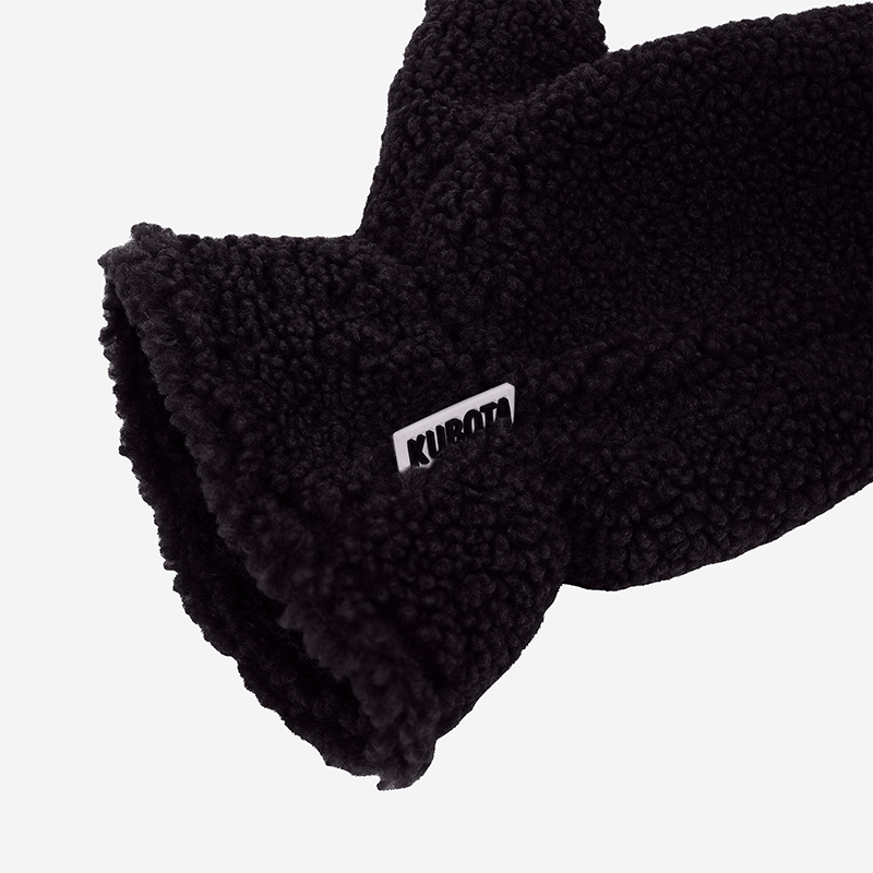 RĘKAWICZKI KUBOTA POLAROWE CUSHY CZARNE