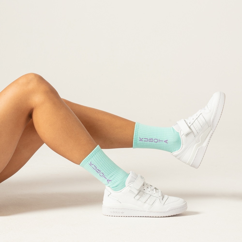 SKARPETY KUBOTA SPORT 3 PASTEL NIEBIESKO-FIOLETOWE