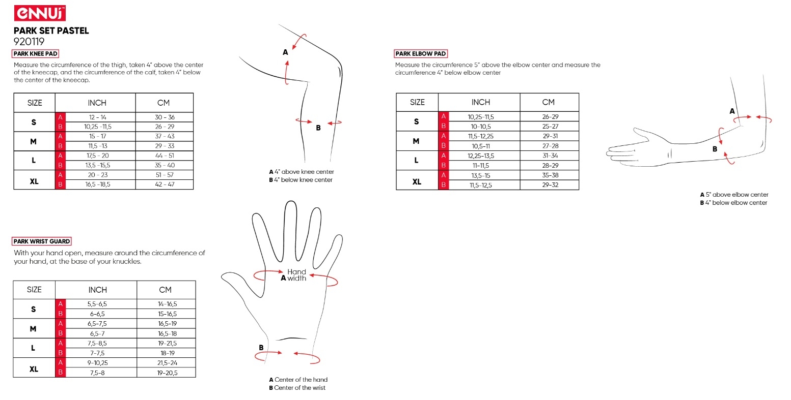 OCHRANIACZE ENNUI PARK SET PASTEL 3 PACK ZESTAW