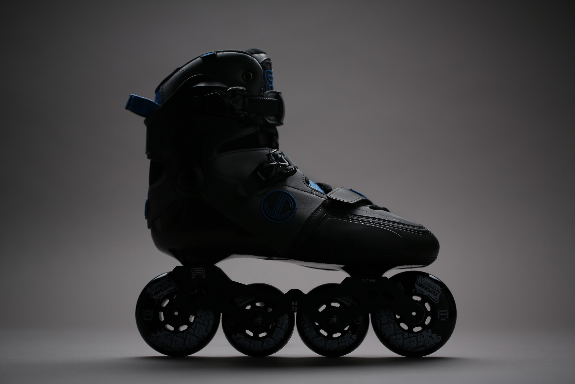 ROLKI FR SKATES SL SEVEN GREY/BLUE 90/72