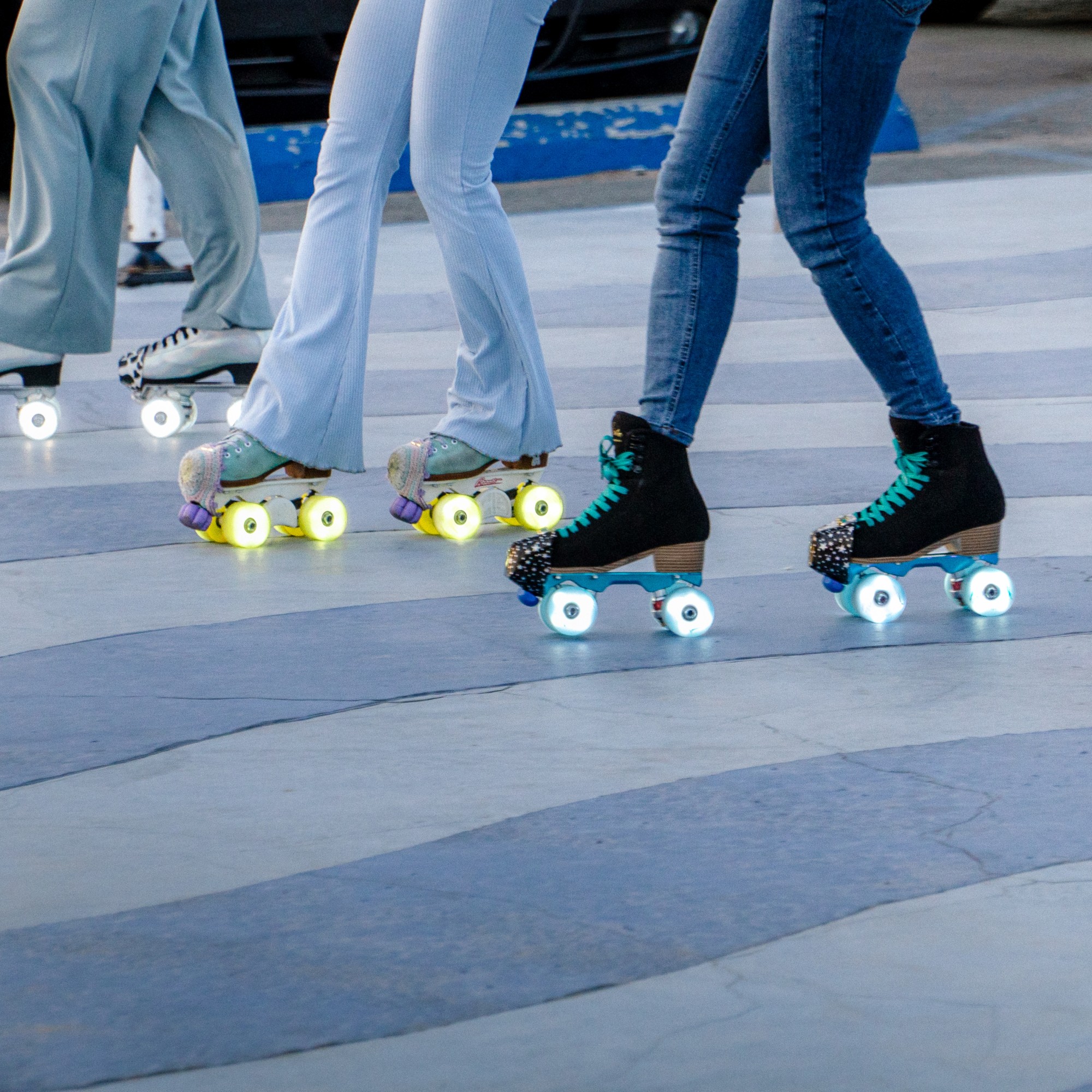 KOŁA LUMINOUS QUAD ŚWIECĄCE DO WROTEK YELLOW 62 MM / 85A X1