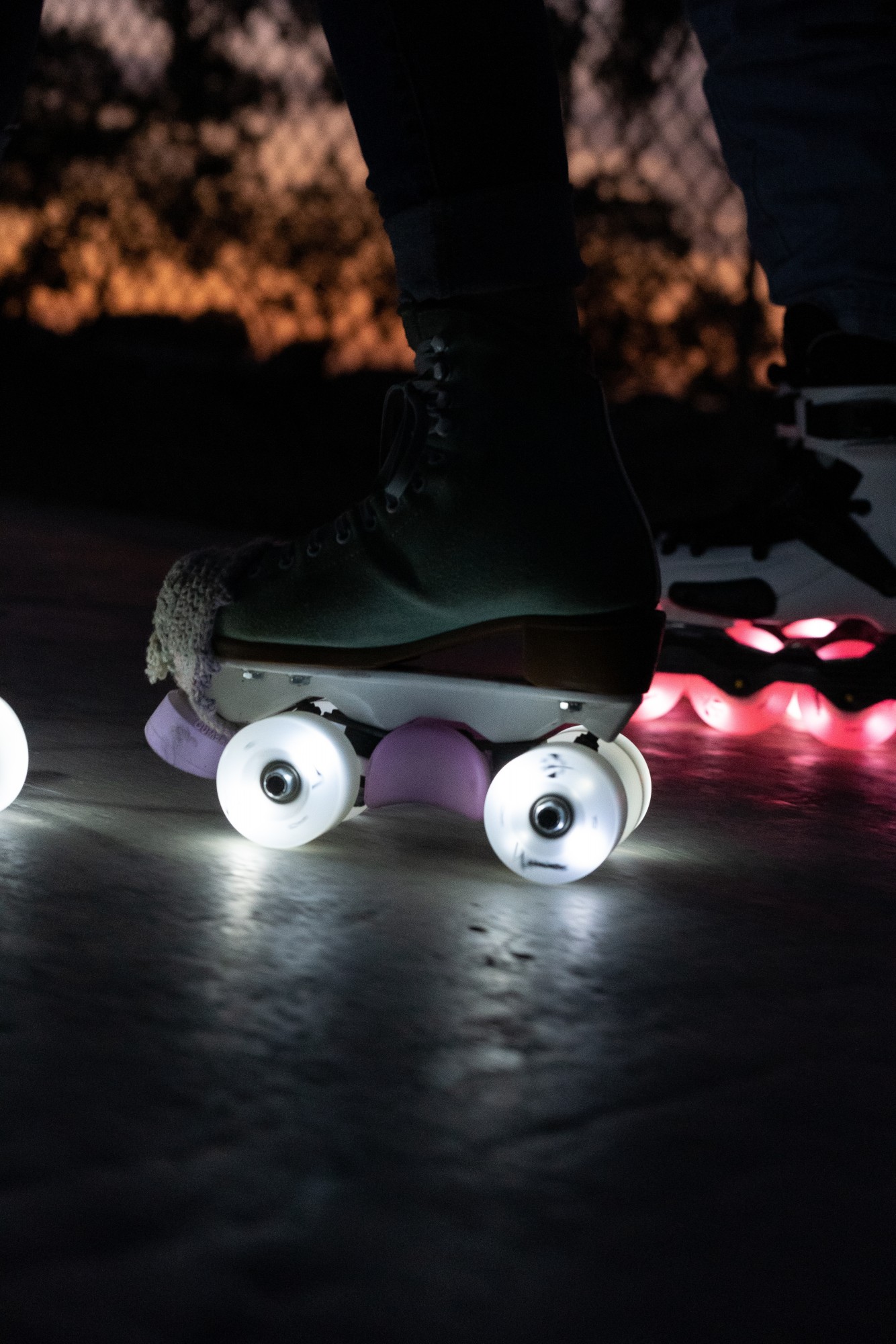 KOŁA LUMINOUS WHITE 100MM / 85A X1