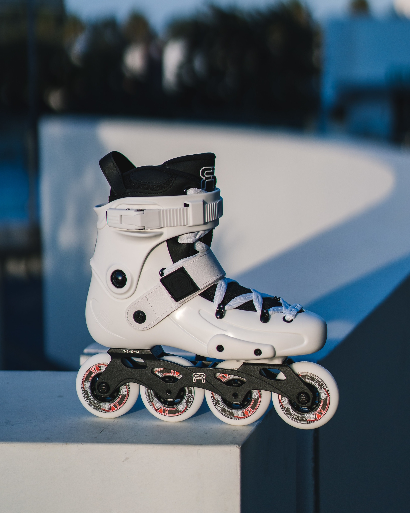 ROLKI FR SKATES FRX 80 WHITE