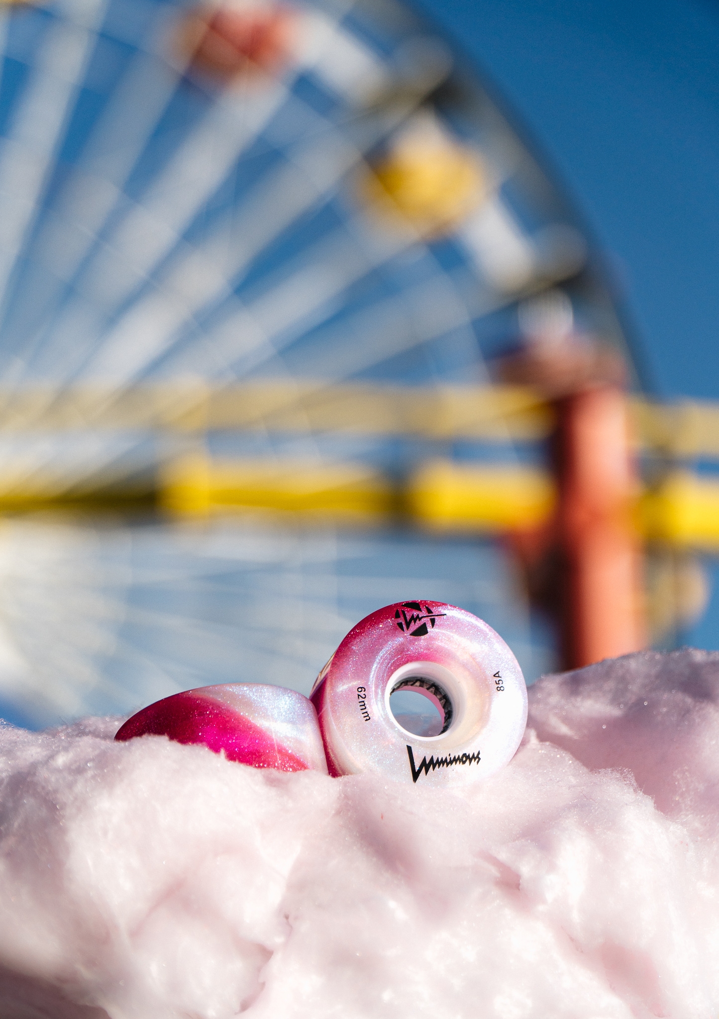 KOŁA LUMINOUS COTTON CANDY 80MM / 85A X1