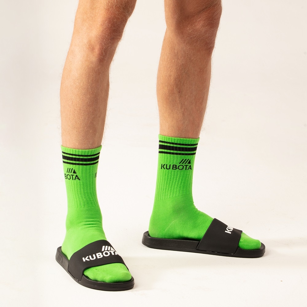 SKARPETY KUBOTA SPORT 2 LIMONKOWO-CZARNE