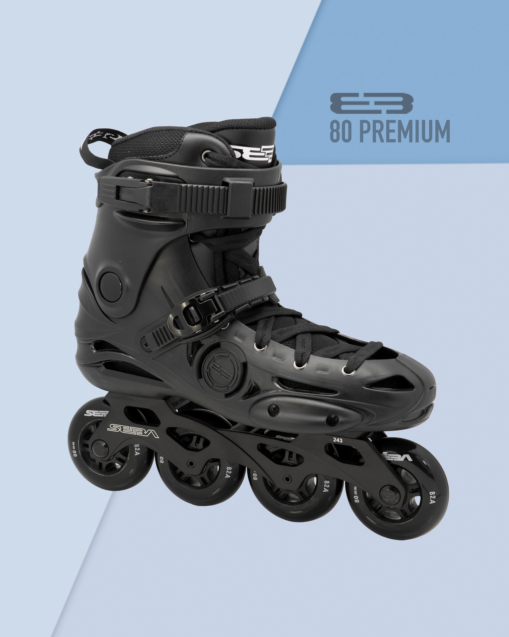 ROLKI SEBA E3 80 PREMIUM BLACK