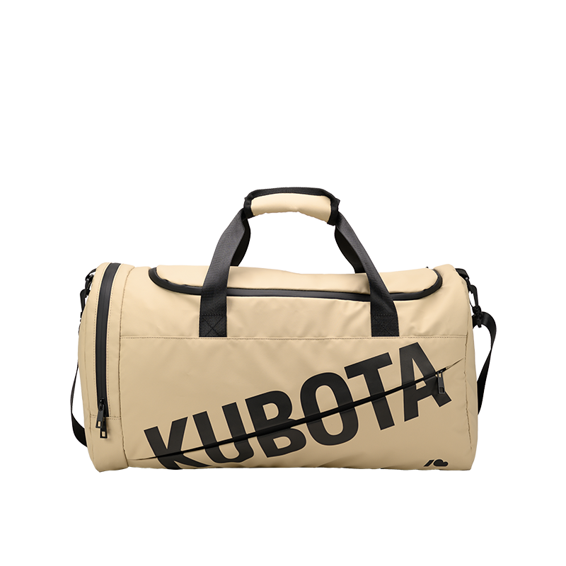 KUBOTA TORBA SPORTOWA ZIPPER BEŻOWA