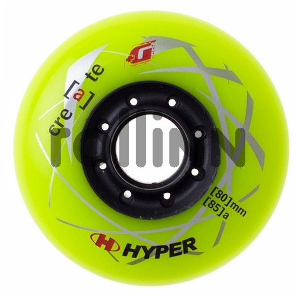 KOŁA HYPER CREATE+G LIME 80MM / 85A X1