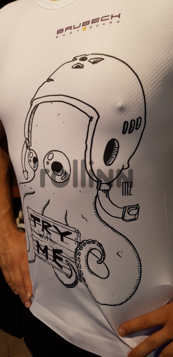 KOSZULKA BRUBECK TERMOAKTYWNA ROLLINN OŚMIORNICA SS12240