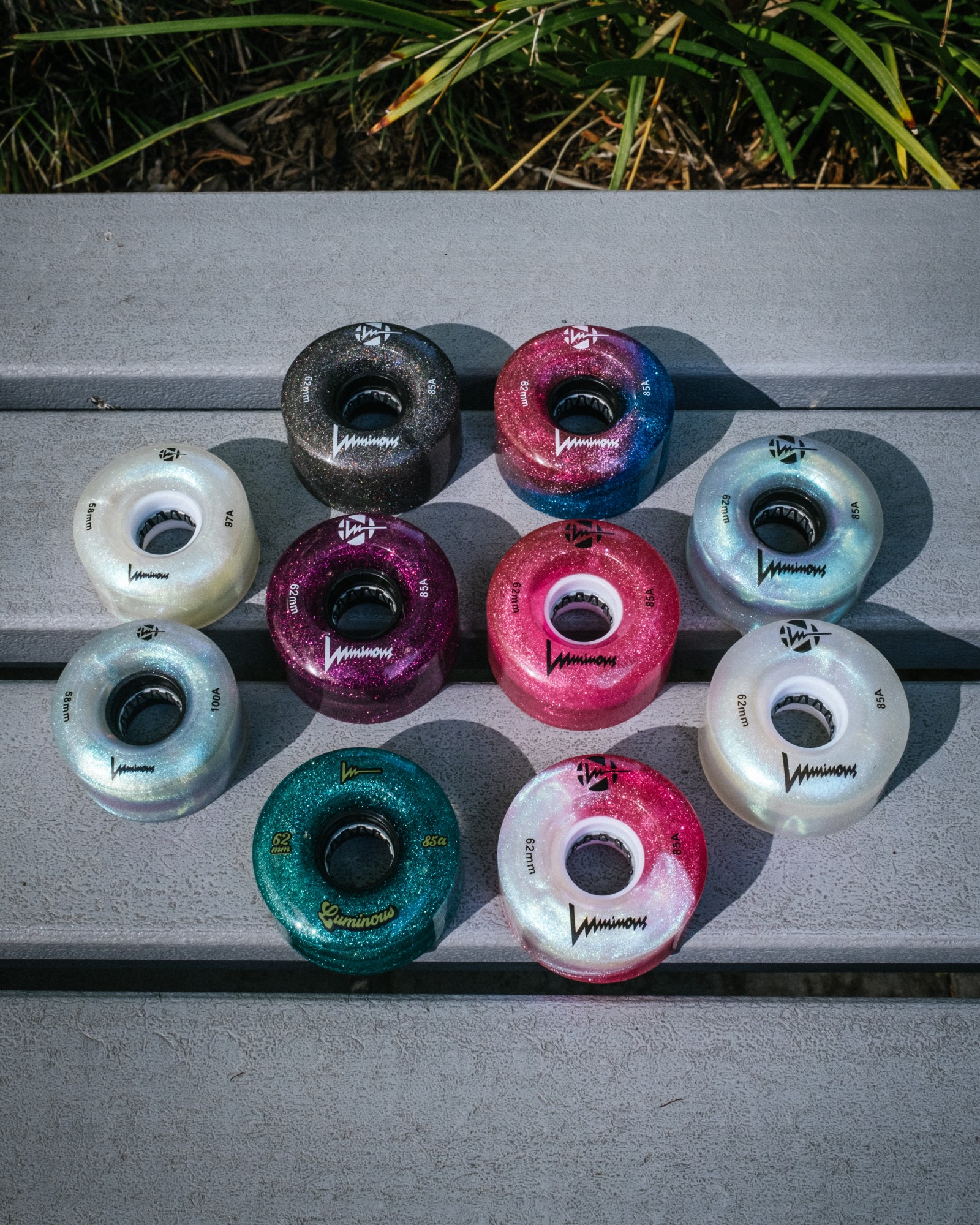 KOŁA LUMINOUS COTTON CANDY 80MM / 85A X1