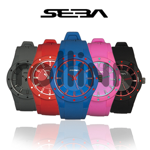 SEBA TIMING WATCH Wodoodporny zegarek marki SEBA GREY