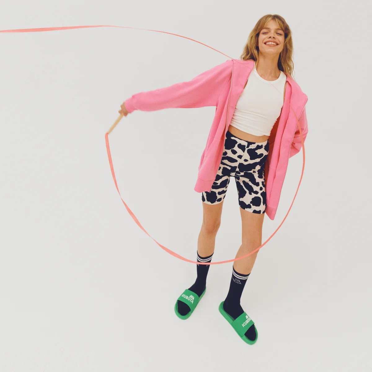 KLAPKI KUBOTA BASENOWE BASIC ZIELONE