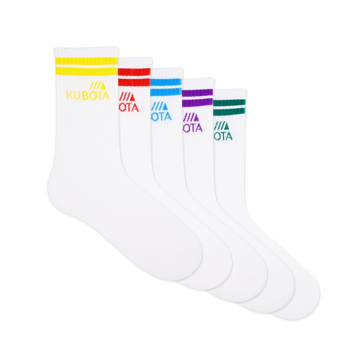 5-PAK SKARPETY KUBOTA SPORT RAINBOW