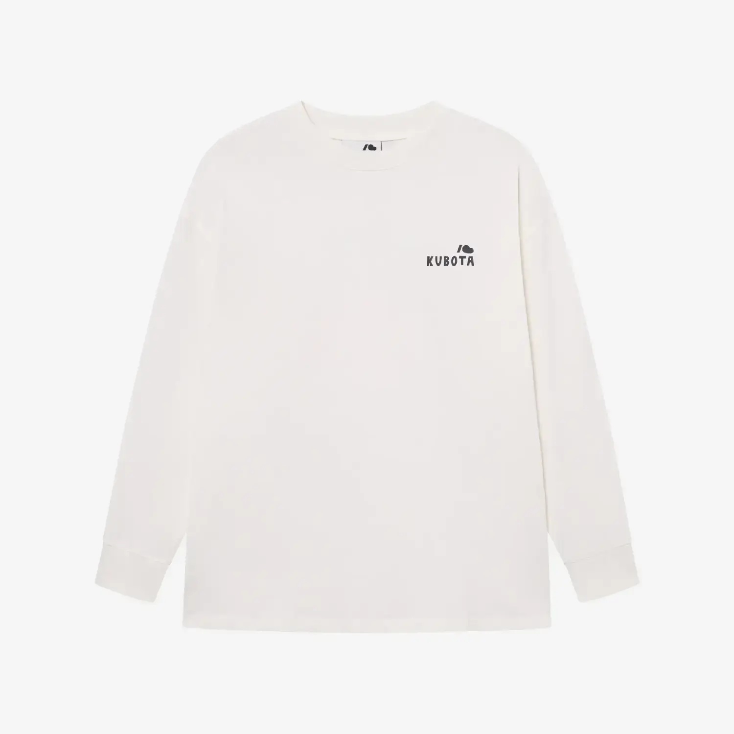 KUBOTA LONGSLEEVE BAWEŁNIANY COMFY CLUB ECRU