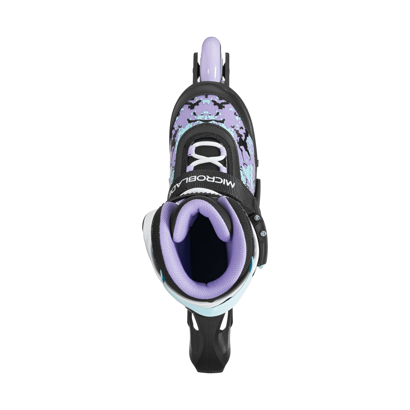 ROLKI ROLLERBLADE MICROBLADE SL BLACK / LAVENDER - ROLKI JUNIORSKIE REGULOWANE