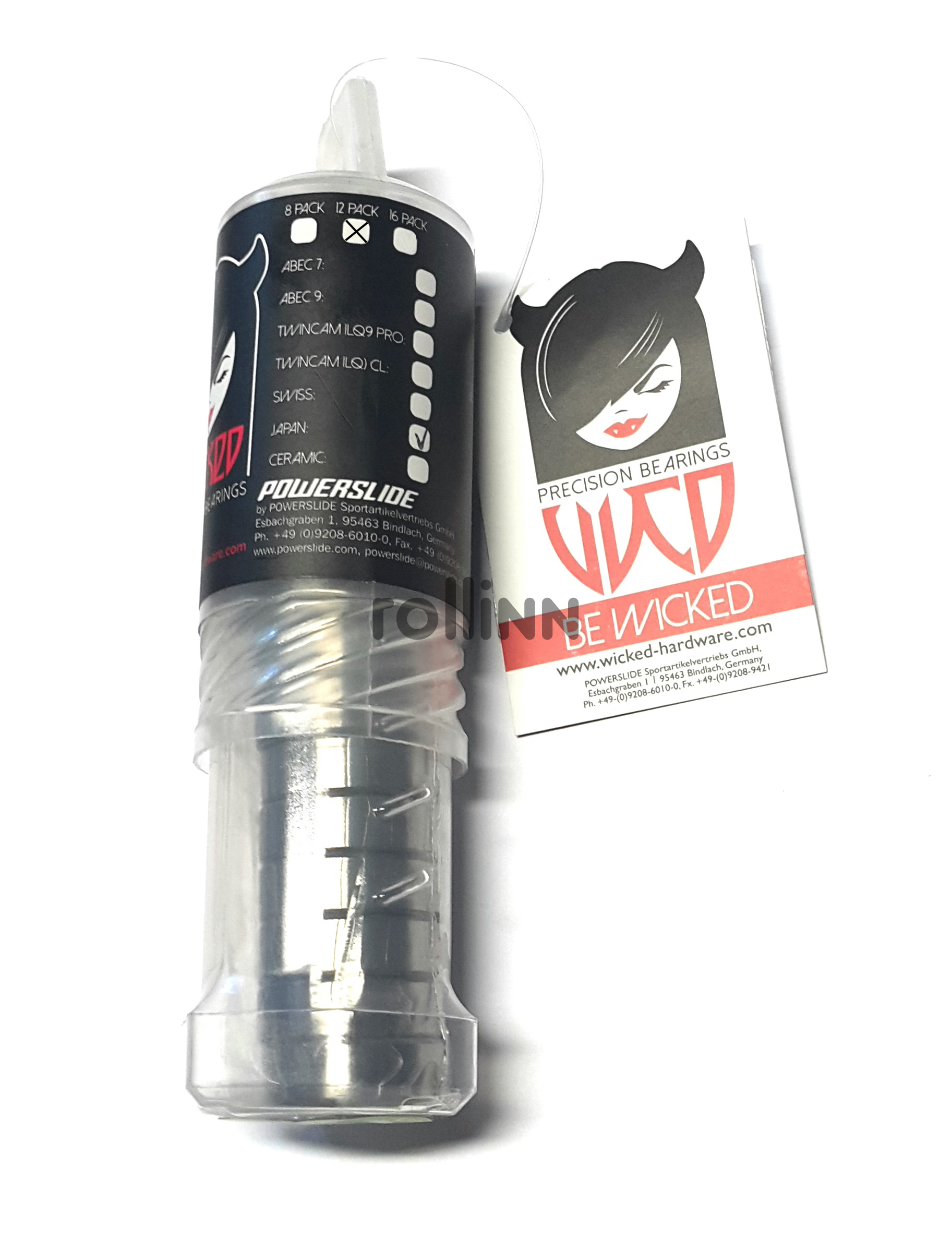 ŁOŻYSKA WICKED JAPAN BEARINGS ZESTAW TUBE X12