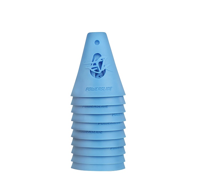 KUBECZKI DO SLALOMU POWERSLIDE CONES 10SZT BLUE