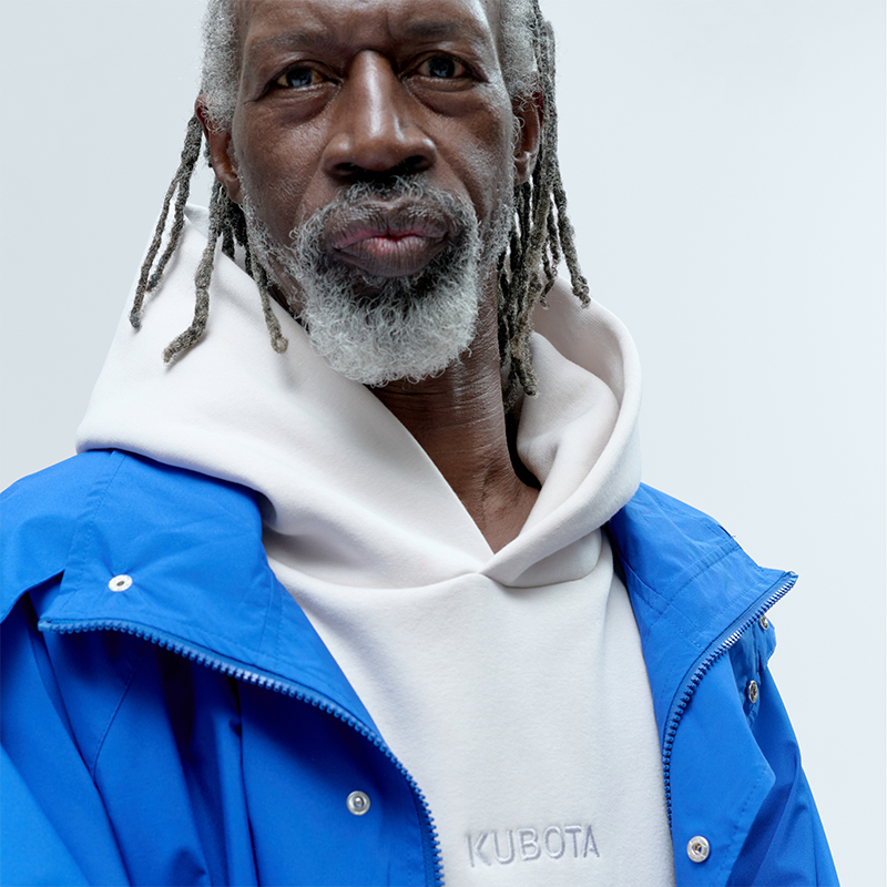 KUBOTA PARKA Z KAPTUREM FESTIVAL KOBALTOWA