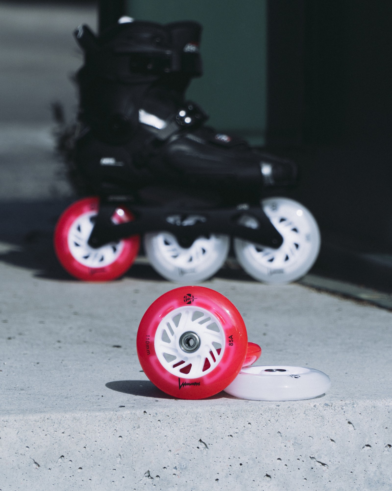 KOŁA LUMINOUS WHITE  110MM / 85A X1