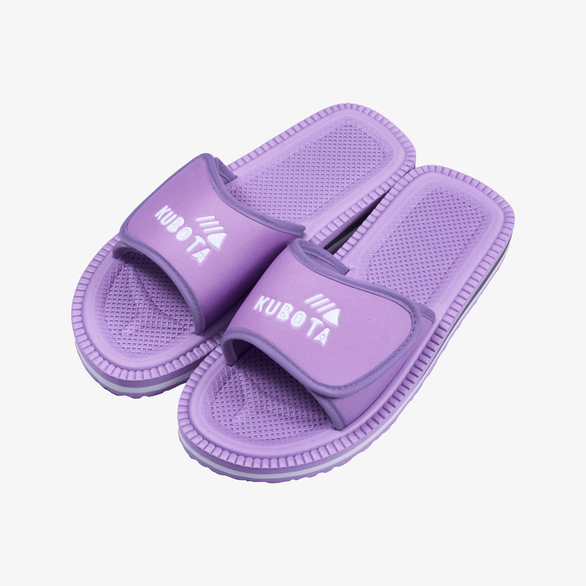 KLAPKI KUBOTA RZEP PASTELOWO-FIOLETOWE