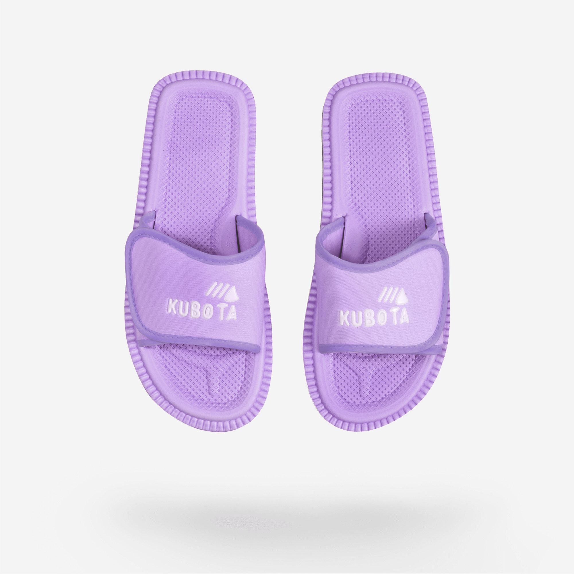 KLAPKI KUBOTA RZEP PASTELOWO-FIOLETOWE