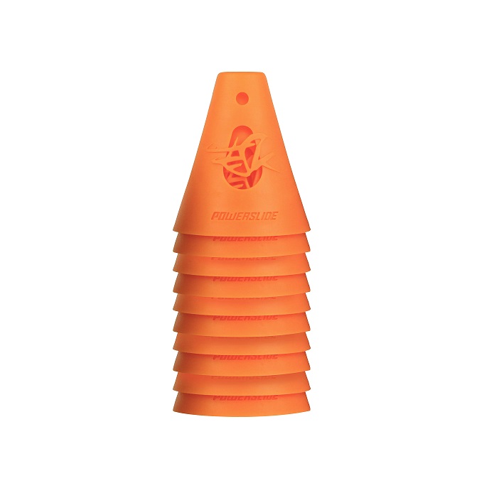 KUBECZKI DO SLALOMU POWERSLIDE CONES 10SZT ORANGE