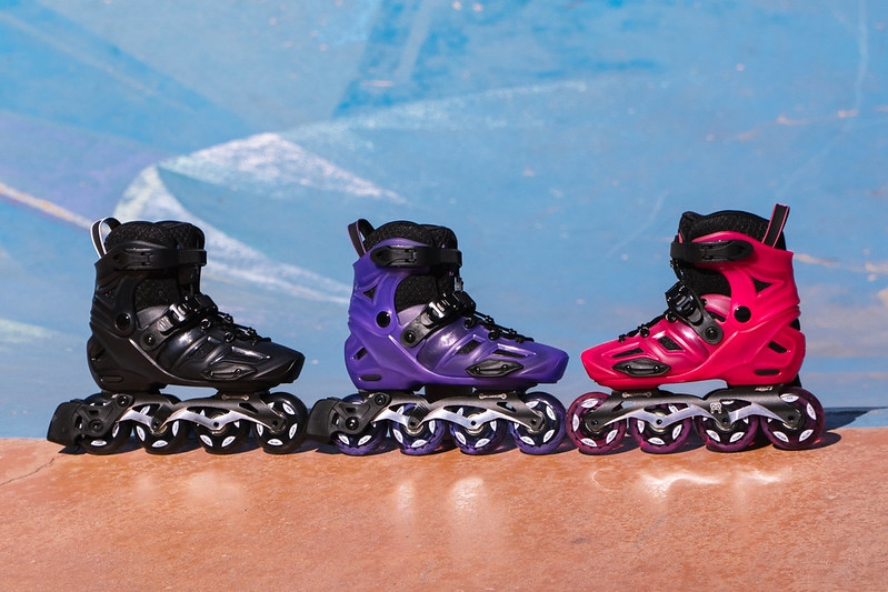 ROLKI FR SKATES AXS BLACK - ROLKI JUNIORSKIE REGULOWANE