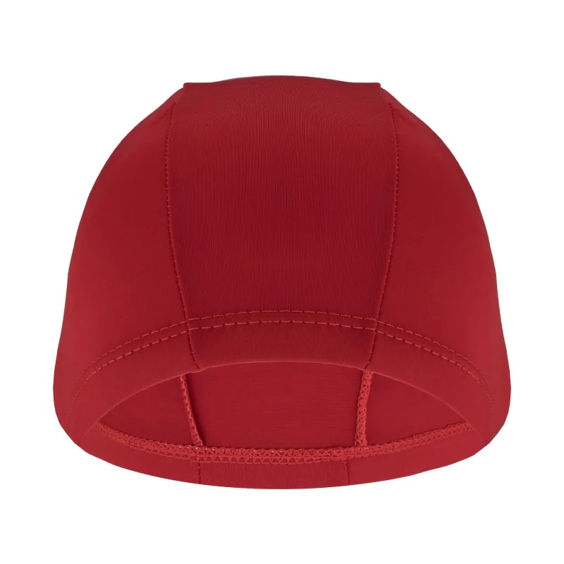 CZEPEK PŁYWACKI MATERIAŁOWY DLA DOROSŁYCH LYCRA AQUA SPORT CZERWONY