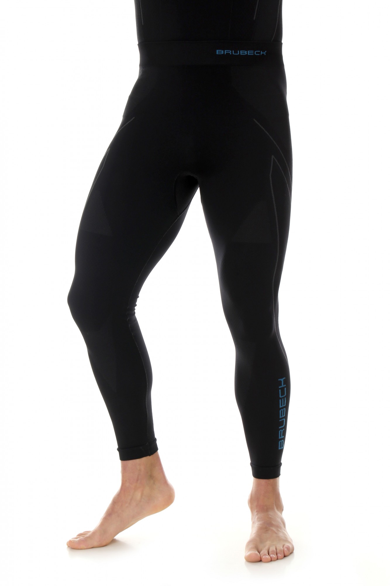 SPODNIE TERMOAKTYWNE MĘSKIE BRUBECK THERMO LE11840A CZARNY