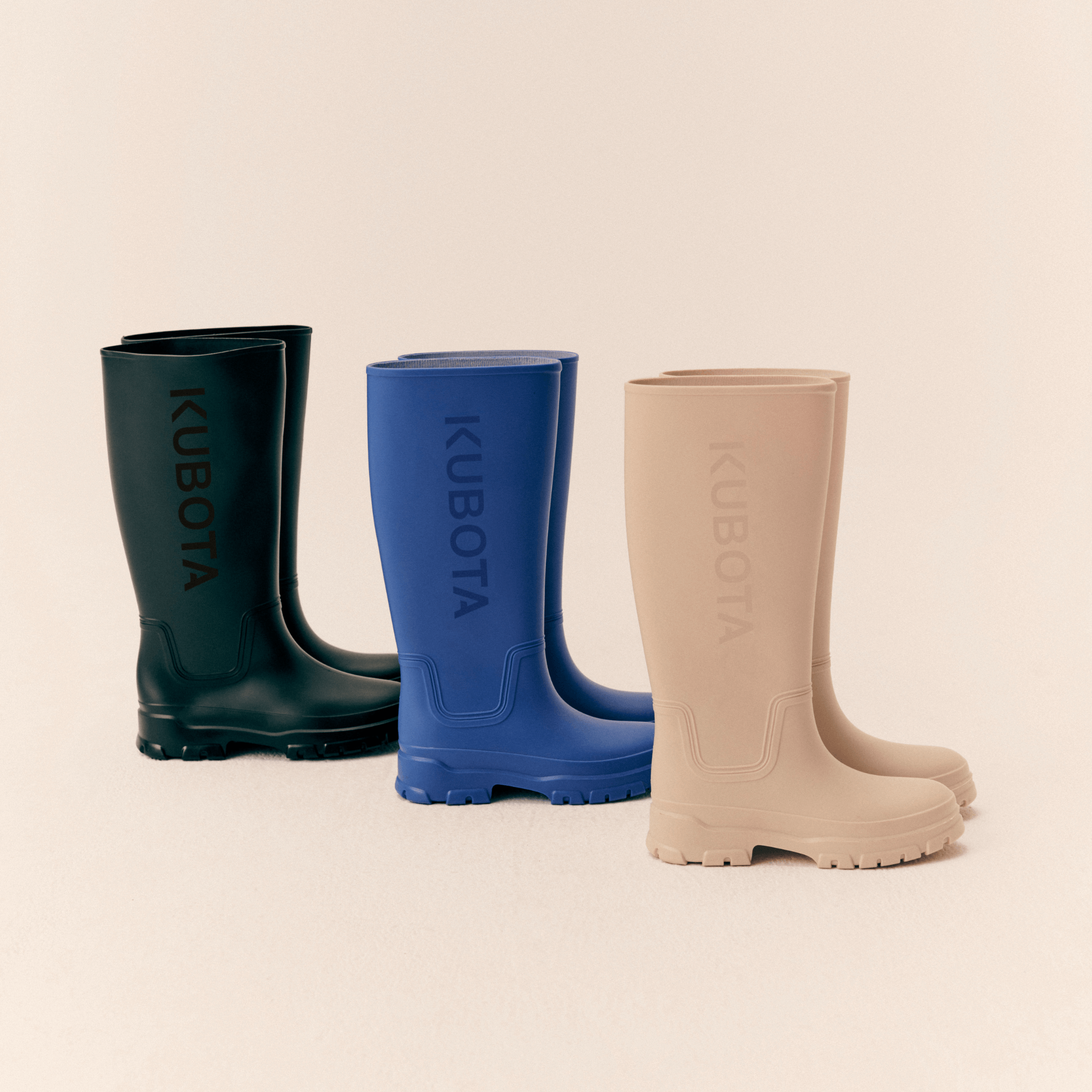 KUBOTA KALOSZE BEŻOWE