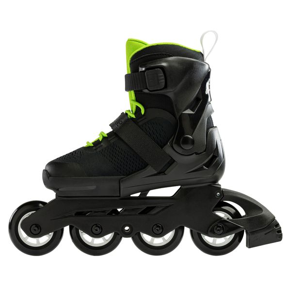 ROLKI ROLLERBLADE MICROBLADE BLACK / GREEN - ROLKI JUNIORSKIE REGULOWANE