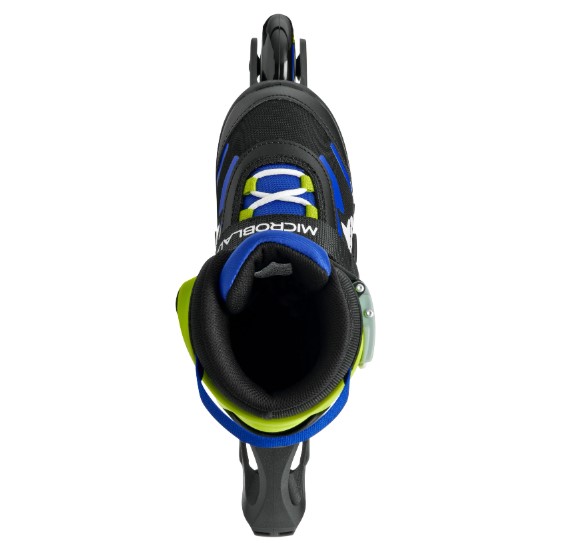 ROLKI ROLLERBLADE MICROBLADE BLACK / BLUE - ROLKI JUNIORSKIE REGULOWANE