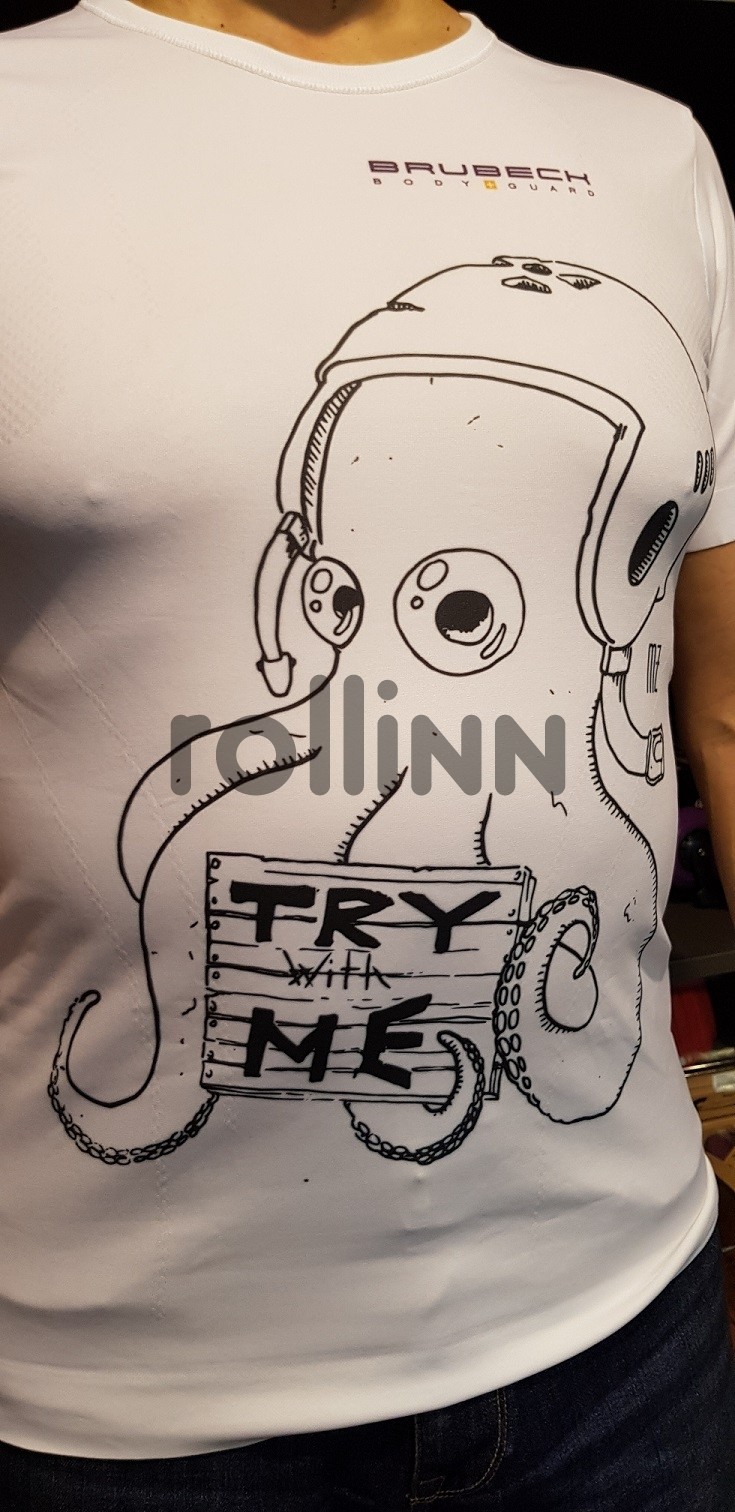 KOSZULKA BRUBECK TERMOAKTYWNA ROLLINN OŚMIORNICA SS12240