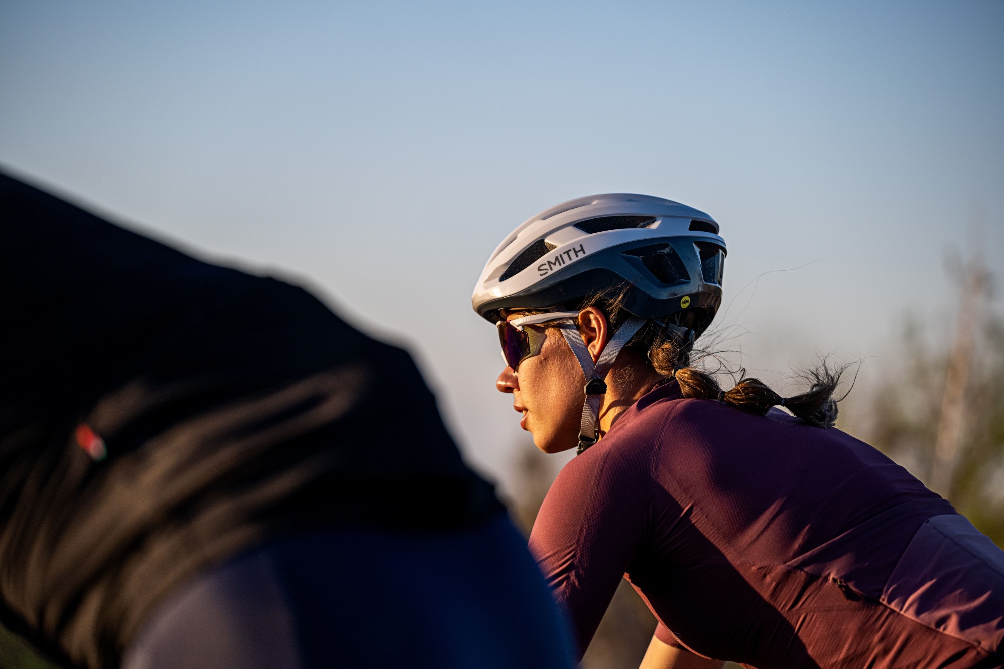 KASK SMITH PERSIST MIPS MATTE FLAMINGO MERLOT