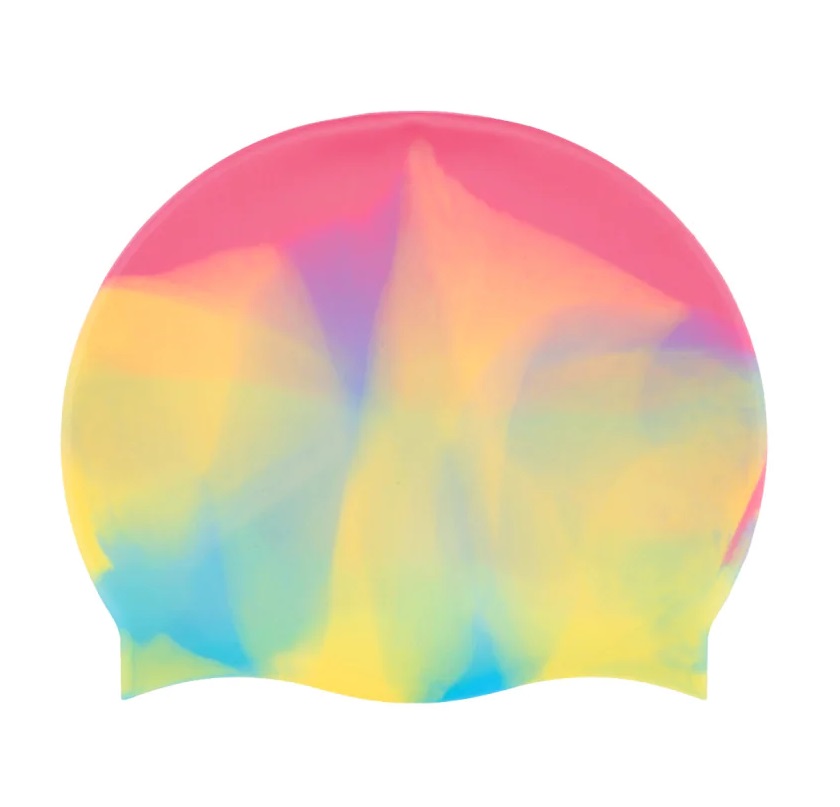 CZEPEK PŁYWACKI SILIKONOWY MONOCAP AQUA SPORT MULTI