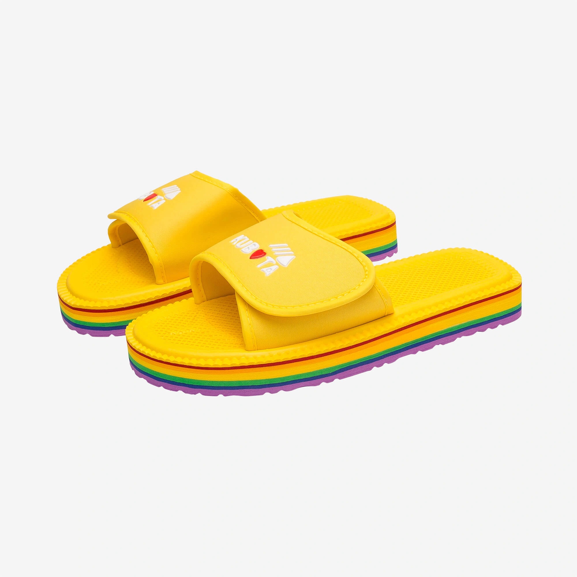 KLAPKI KUBOTA RZEP PRIDE ŻÓŁTE 