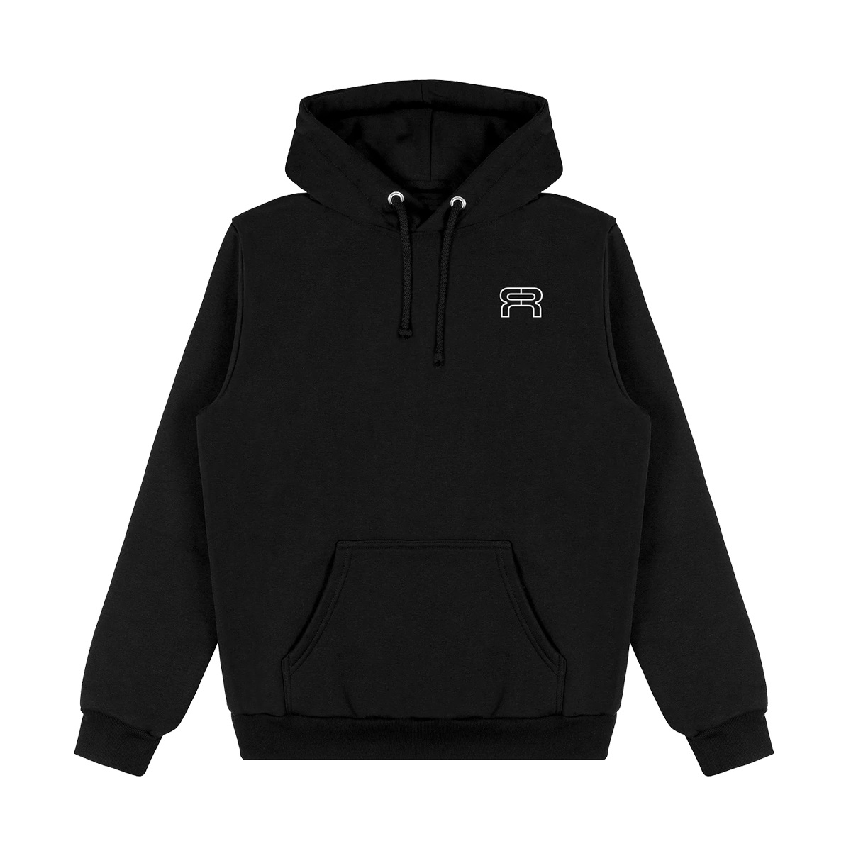 BLUZA FR SKATES CLASSIC LOGO HOODIE CZARNA
